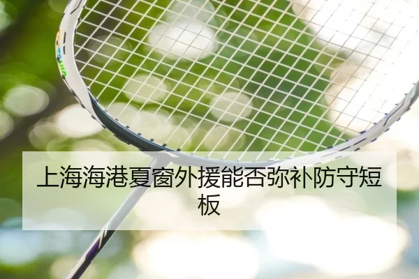 上海海港夏窗外援能否弥补防守短板